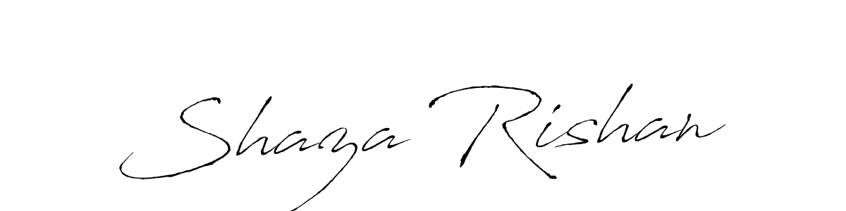 Create a beautiful signature design for name Shaza Rishan. With this signature (Antro_Vectra) fonts, you can make a handwritten signature for free. Shaza Rishan signature style 6 images and pictures png