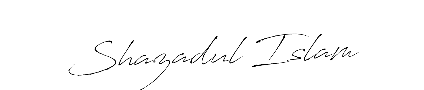 Use a signature maker to create a handwritten signature online. With this signature software, you can design (Antro_Vectra) your own signature for name Shazadul Islam. Shazadul Islam signature style 6 images and pictures png