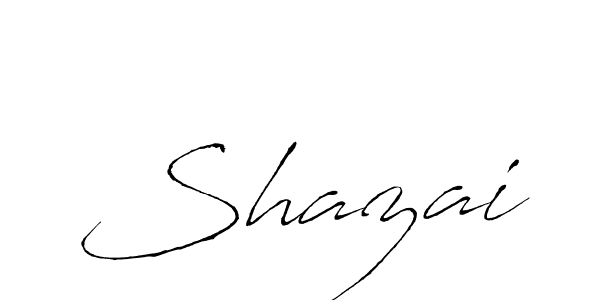 Create a beautiful signature design for name Shazai. With this signature (Antro_Vectra) fonts, you can make a handwritten signature for free. Shazai signature style 6 images and pictures png