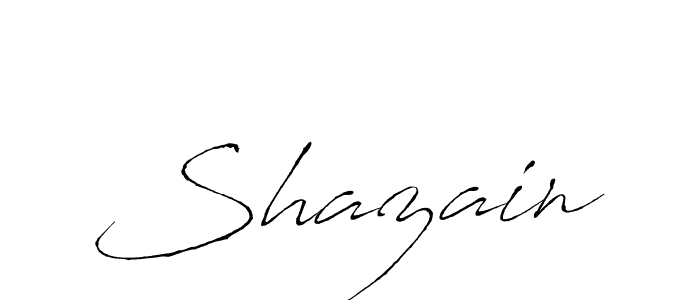 You should practise on your own different ways (Antro_Vectra) to write your name (Shazain) in signature. don't let someone else do it for you. Shazain signature style 6 images and pictures png