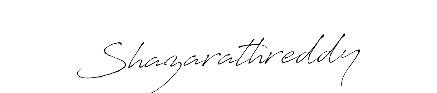 Shazarathreddy stylish signature style. Best Handwritten Sign (Antro_Vectra) for my name. Handwritten Signature Collection Ideas for my name Shazarathreddy. Shazarathreddy signature style 6 images and pictures png