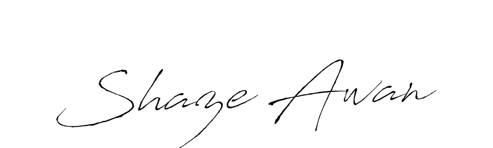 Here are the top 10 professional signature styles for the name Shaze Awan. These are the best autograph styles you can use for your name. Shaze Awan signature style 6 images and pictures png