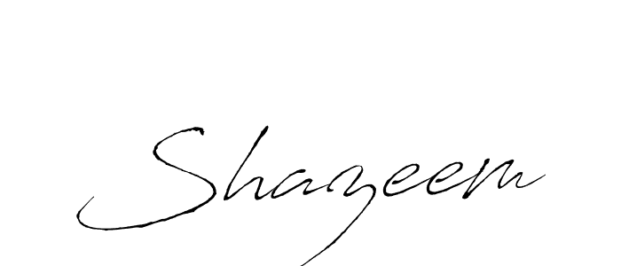 How to make Shazeem signature? Antro_Vectra is a professional autograph style. Create handwritten signature for Shazeem name. Shazeem signature style 6 images and pictures png