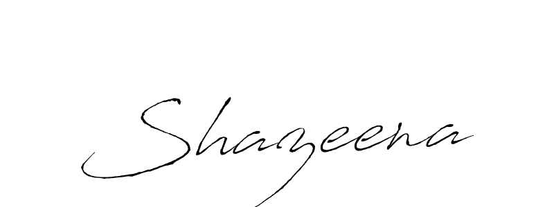 Use a signature maker to create a handwritten signature online. With this signature software, you can design (Antro_Vectra) your own signature for name Shazeena. Shazeena signature style 6 images and pictures png