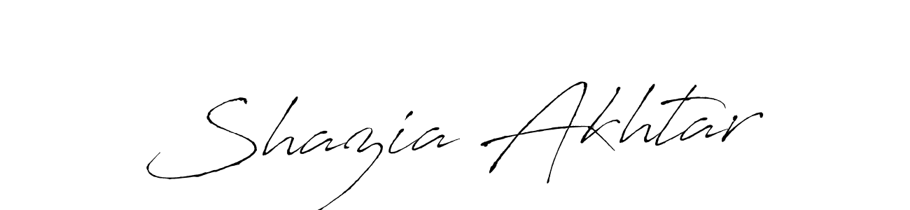 Also we have Shazia Akhtar name is the best signature style. Create professional handwritten signature collection using Antro_Vectra autograph style. Shazia Akhtar signature style 6 images and pictures png