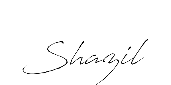 Use a signature maker to create a handwritten signature online. With this signature software, you can design (Antro_Vectra) your own signature for name Shazil. Shazil signature style 6 images and pictures png