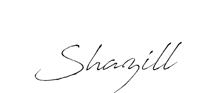 It looks lik you need a new signature style for name Shazill. Design unique handwritten (Antro_Vectra) signature with our free signature maker in just a few clicks. Shazill signature style 6 images and pictures png