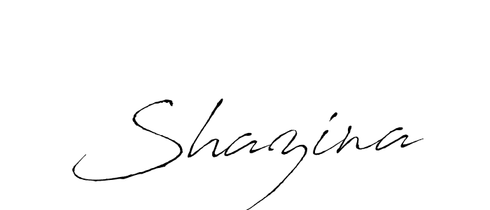 Make a beautiful signature design for name Shazina. With this signature (Antro_Vectra) style, you can create a handwritten signature for free. Shazina signature style 6 images and pictures png