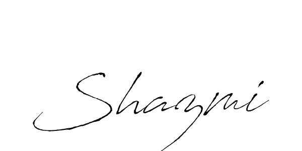 Make a beautiful signature design for name Shazmi. Use this online signature maker to create a handwritten signature for free. Shazmi signature style 6 images and pictures png