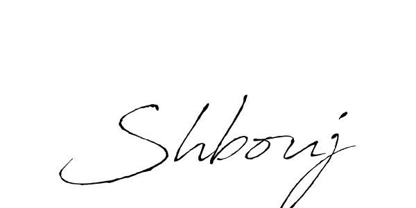 Create a beautiful signature design for name Shbouj. With this signature (Antro_Vectra) fonts, you can make a handwritten signature for free. Shbouj signature style 6 images and pictures png