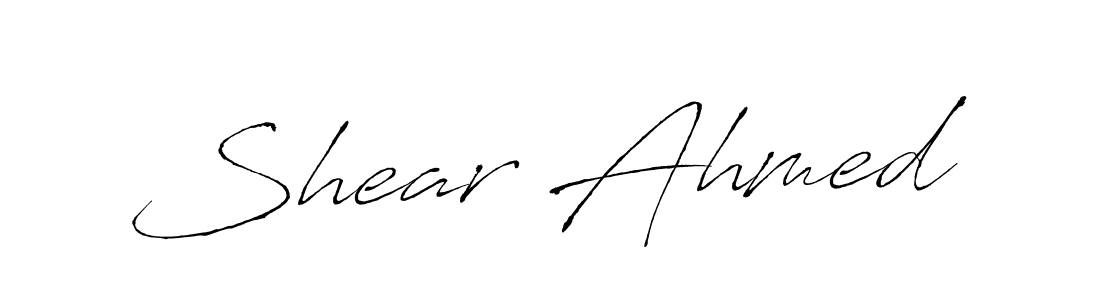 How to make Shear Ahmed signature? Antro_Vectra is a professional autograph style. Create handwritten signature for Shear Ahmed name. Shear Ahmed signature style 6 images and pictures png