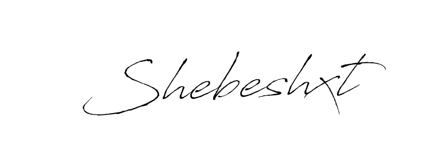 How to make Shebeshxt signature? Antro_Vectra is a professional autograph style. Create handwritten signature for Shebeshxt name. Shebeshxt signature style 6 images and pictures png