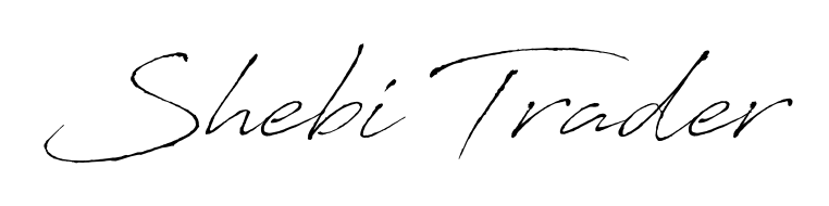 Get an exclusive digital autograph for Shebi Trader. The Antro_Vectra typeface captures the charm of real penmanship on paper. Shebi Trader signature style 6 images and pictures png