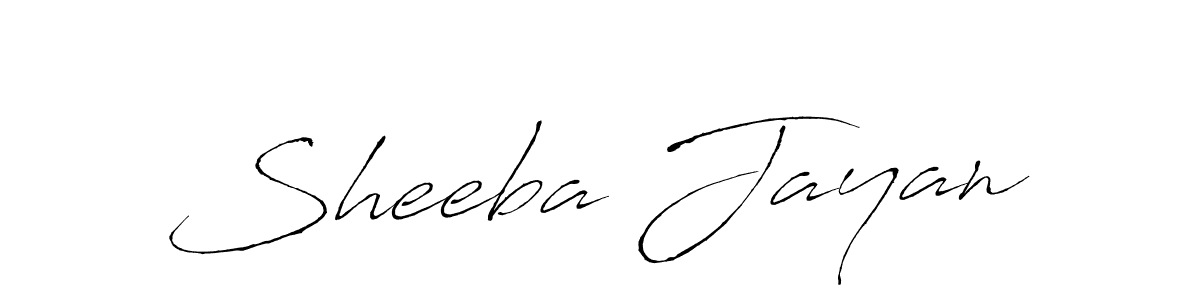 You should practise on your own different ways (Antro_Vectra) to write your name (Sheeba Jayan) in signature. don't let someone else do it for you. Sheeba Jayan signature style 6 images and pictures png