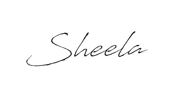 Make a beautiful signature design for name Sheela. With this signature (Antro_Vectra) style, you can create a handwritten signature for free. Sheela signature style 6 images and pictures png