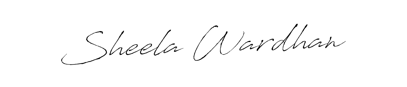 Make a beautiful signature design for name Sheela Wardhan. Use this online signature maker to create a handwritten signature for free. Sheela Wardhan signature style 6 images and pictures png