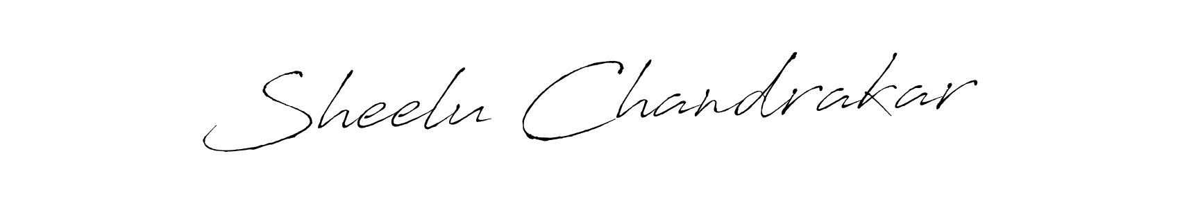 Make a beautiful signature design for name Sheelu Chandrakar. Use this online signature maker to create a handwritten signature for free. Sheelu Chandrakar signature style 6 images and pictures png