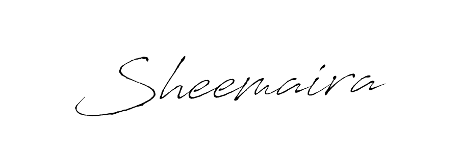 You should practise on your own different ways (Antro_Vectra) to write your name (Sheemaira) in signature. don't let someone else do it for you. Sheemaira signature style 6 images and pictures png