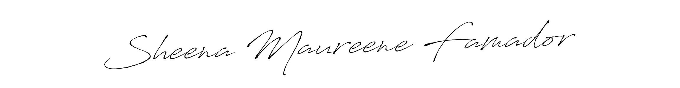 Also You can easily find your signature by using the search form. We will create Sheena Maureene Famador name handwritten signature images for you free of cost using Antro_Vectra sign style. Sheena Maureene Famador signature style 6 images and pictures png