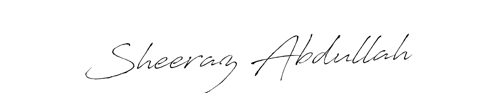 Once you've used our free online signature maker to create your best signature Antro_Vectra style, it's time to enjoy all of the benefits that Sheeraz Abdullah name signing documents. Sheeraz Abdullah signature style 6 images and pictures png