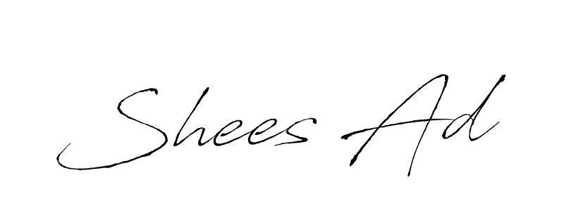 It looks lik you need a new signature style for name Shees Ad. Design unique handwritten (Antro_Vectra) signature with our free signature maker in just a few clicks. Shees Ad signature style 6 images and pictures png
