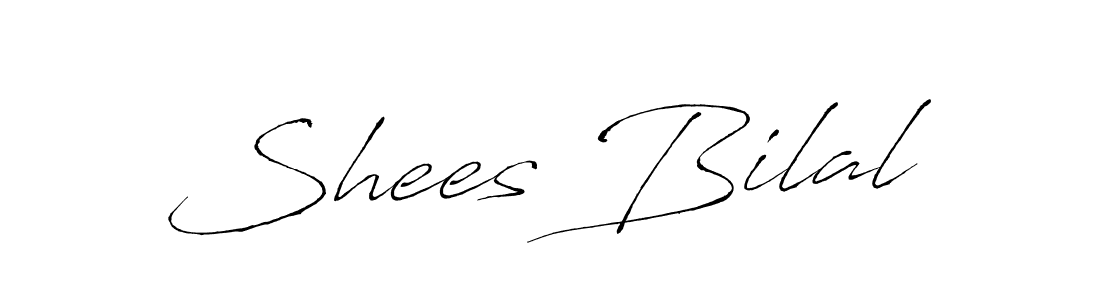 Use a signature maker to create a handwritten signature online. With this signature software, you can design (Antro_Vectra) your own signature for name Shees Bilal. Shees Bilal signature style 6 images and pictures png