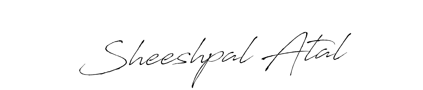 This is the best signature style for the Sheeshpal Atal name. Also you like these signature font (Antro_Vectra). Mix name signature. Sheeshpal Atal signature style 6 images and pictures png
