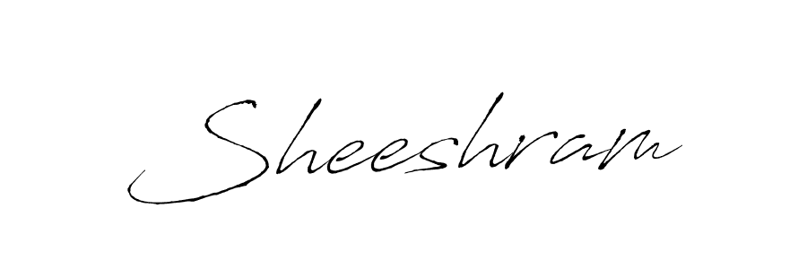 Use a signature maker to create a handwritten signature online. With this signature software, you can design (Antro_Vectra) your own signature for name Sheeshram. Sheeshram signature style 6 images and pictures png