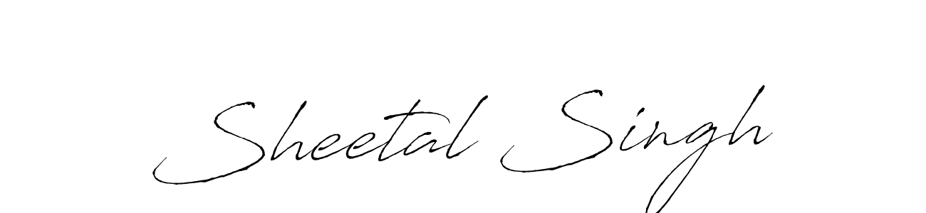 Antro_Vectra is a professional signature style that is perfect for those who want to add a touch of class to their signature. It is also a great choice for those who want to make their signature more unique. Get Sheetal Singh name to fancy signature for free. Sheetal Singh signature style 6 images and pictures png