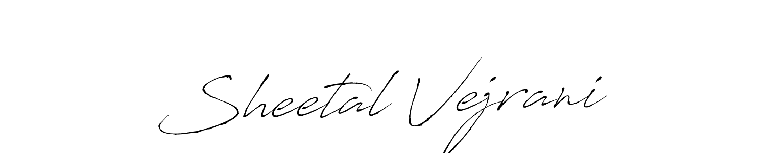 This is the best signature style for the Sheetal Vejrani name. Also you like these signature font (Antro_Vectra). Mix name signature. Sheetal Vejrani signature style 6 images and pictures png