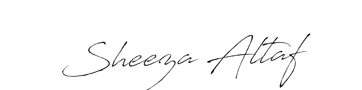 Create a beautiful signature design for name Sheeza Altaf. With this signature (Antro_Vectra) fonts, you can make a handwritten signature for free. Sheeza Altaf signature style 6 images and pictures png