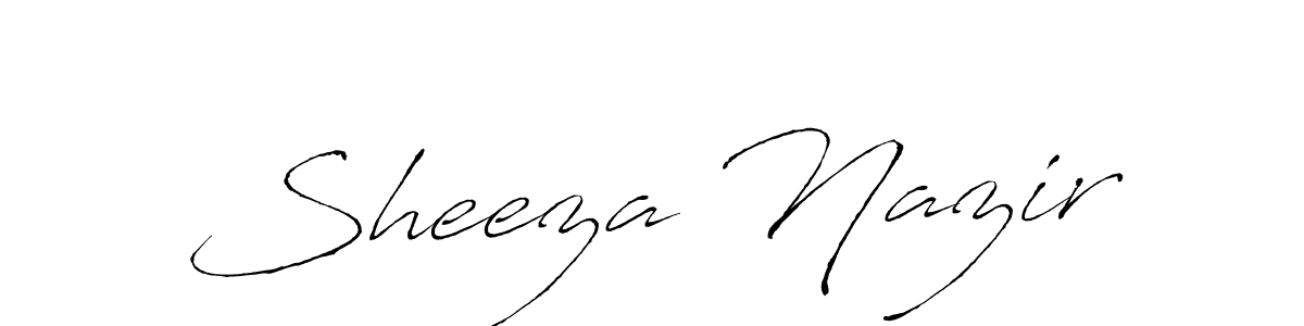 Make a beautiful signature design for name Sheeza Nazir. Use this online signature maker to create a handwritten signature for free. Sheeza Nazir signature style 6 images and pictures png