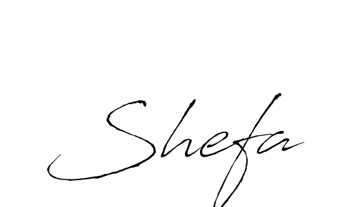 Create a beautiful signature design for name Shefa. With this signature (Antro_Vectra) fonts, you can make a handwritten signature for free. Shefa signature style 6 images and pictures png