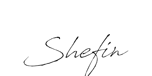 Create a beautiful signature design for name Shefin. With this signature (Antro_Vectra) fonts, you can make a handwritten signature for free. Shefin signature style 6 images and pictures png