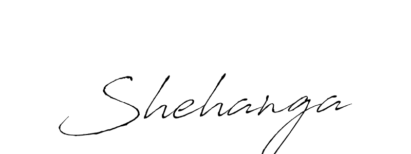 Shehanga stylish signature style. Best Handwritten Sign (Antro_Vectra) for my name. Handwritten Signature Collection Ideas for my name Shehanga. Shehanga signature style 6 images and pictures png