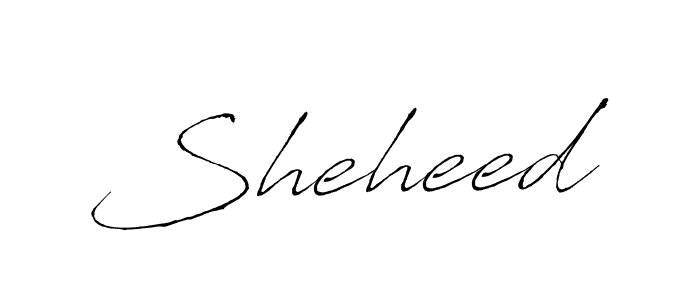 How to make Sheheed signature? Antro_Vectra is a professional autograph style. Create handwritten signature for Sheheed name. Sheheed signature style 6 images and pictures png