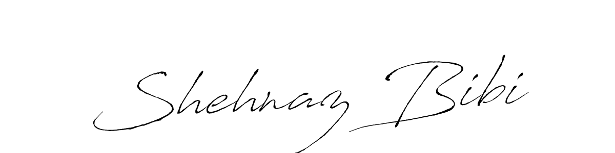 Make a beautiful signature design for name Shehnaz Bibi. With this signature (Antro_Vectra) style, you can create a handwritten signature for free. Shehnaz Bibi signature style 6 images and pictures png
