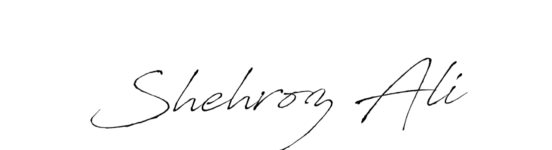 Also You can easily find your signature by using the search form. We will create Shehroz Ali name handwritten signature images for you free of cost using Antro_Vectra sign style. Shehroz Ali signature style 6 images and pictures png
