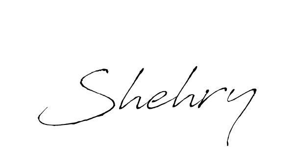 How to make Shehry name signature. Use Antro_Vectra style for creating short signs online. This is the latest handwritten sign. Shehry signature style 6 images and pictures png