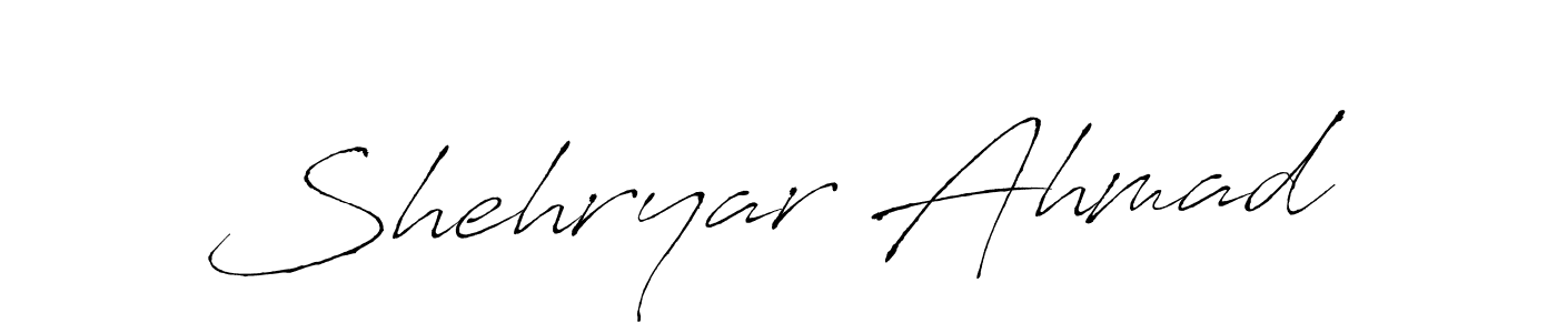 Similarly Antro_Vectra is the best handwritten signature design. Signature creator online .You can use it as an online autograph creator for name Shehryar Ahmad. Shehryar Ahmad signature style 6 images and pictures png
