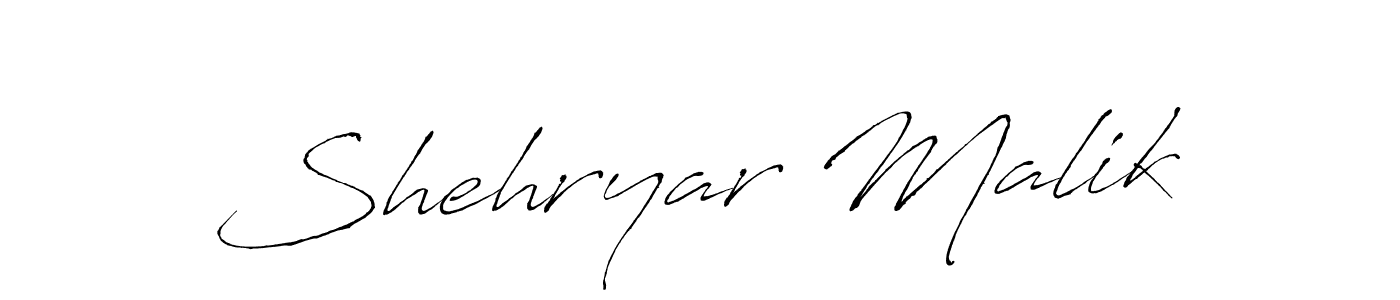 How to make Shehryar Malik signature? Antro_Vectra is a professional autograph style. Create handwritten signature for Shehryar Malik name. Shehryar Malik signature style 6 images and pictures png