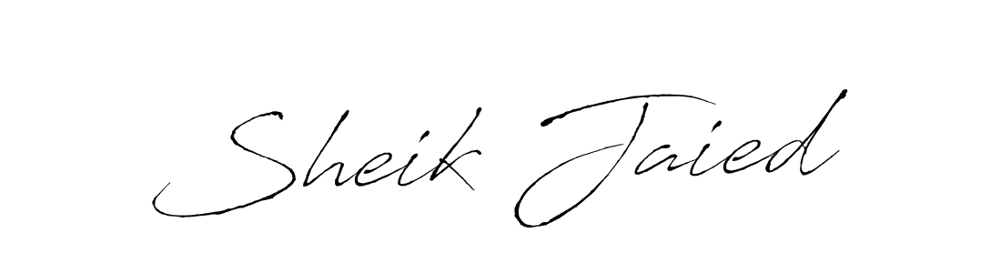 You should practise on your own different ways (Antro_Vectra) to write your name (Sheik Jaied) in signature. don't let someone else do it for you. Sheik Jaied signature style 6 images and pictures png