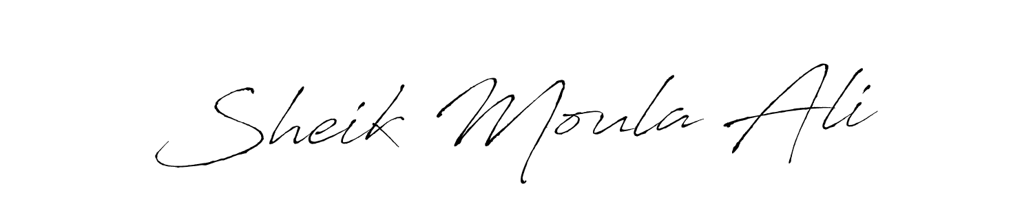 How to Draw Sheik Moula Ali signature style? Antro_Vectra is a latest design signature styles for name Sheik Moula Ali. Sheik Moula Ali signature style 6 images and pictures png