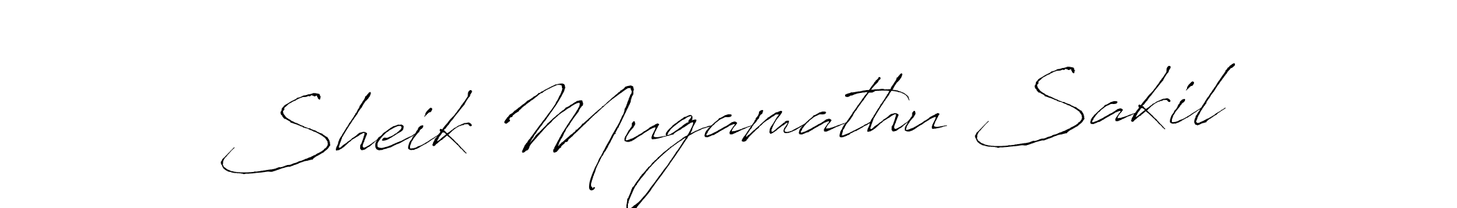 How to Draw Sheik Mugamathu Sakil signature style? Antro_Vectra is a latest design signature styles for name Sheik Mugamathu Sakil. Sheik Mugamathu Sakil signature style 6 images and pictures png