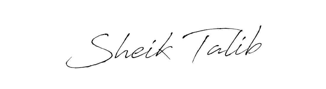 You should practise on your own different ways (Antro_Vectra) to write your name (Sheik Talib) in signature. don't let someone else do it for you. Sheik Talib signature style 6 images and pictures png