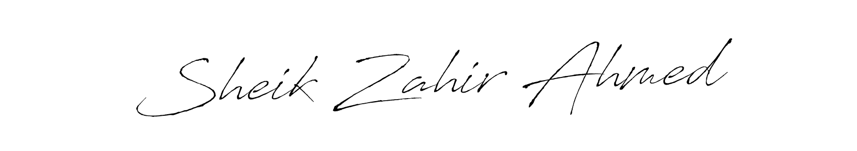 How to Draw Sheik Zahir Ahmed signature style? Antro_Vectra is a latest design signature styles for name Sheik Zahir Ahmed. Sheik Zahir Ahmed signature style 6 images and pictures png