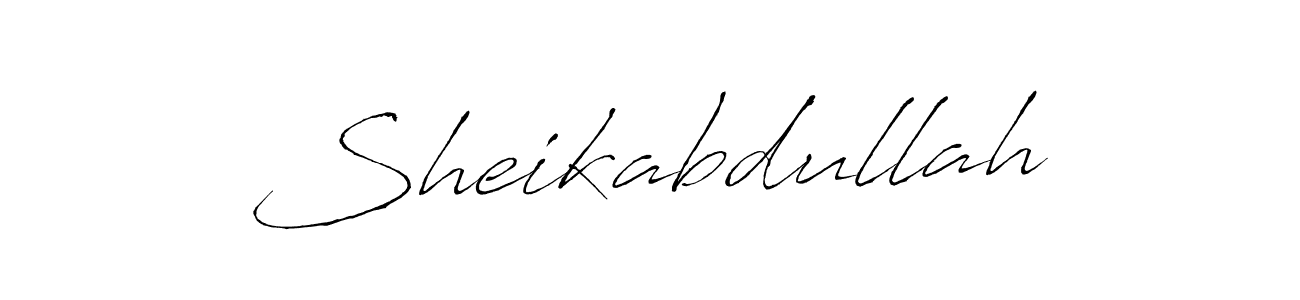 Use a signature maker to create a handwritten signature online. With this signature software, you can design (Antro_Vectra) your own signature for name Sheikabdullah. Sheikabdullah signature style 6 images and pictures png