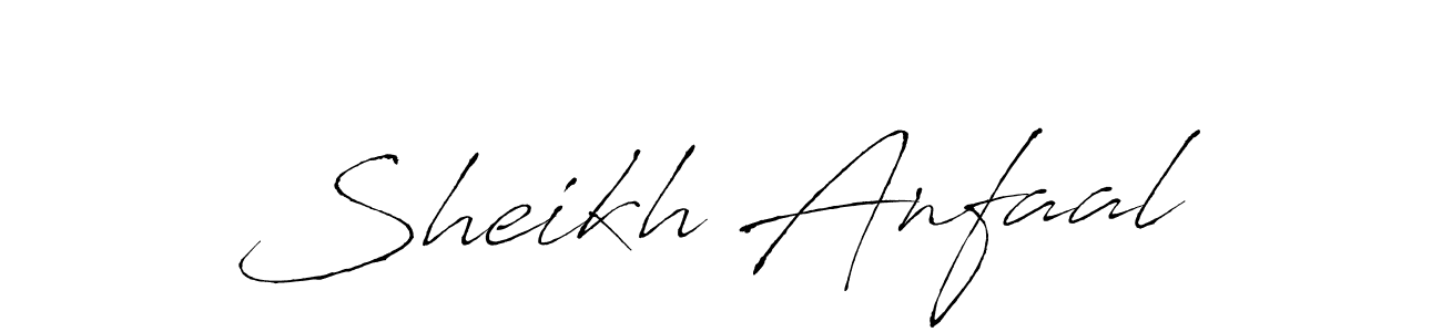 Make a beautiful signature design for name Sheikh Anfaal. Use this online signature maker to create a handwritten signature for free. Sheikh Anfaal signature style 6 images and pictures png