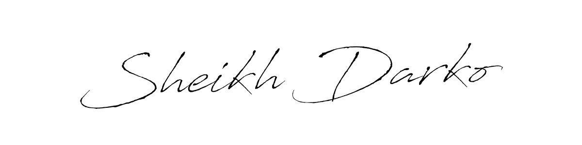 See photos of Sheikh Darko official signature by Spectra . Check more albums & portfolios. Read reviews & check more about Antro_Vectra font. Sheikh Darko signature style 6 images and pictures png