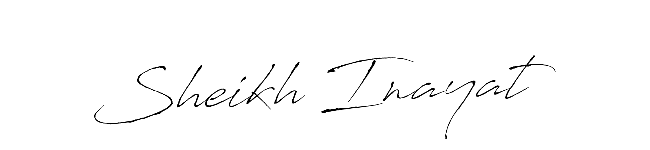 Use a signature maker to create a handwritten signature online. With this signature software, you can design (Antro_Vectra) your own signature for name Sheikh Inayat. Sheikh Inayat signature style 6 images and pictures png